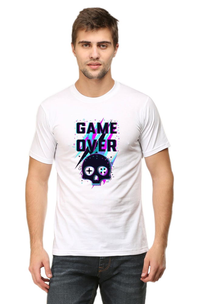 Game Over | Round Neck | Half Sleeve T-Shirt