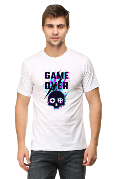 Game Over | Round Neck | Half Sleeve T-Shirt