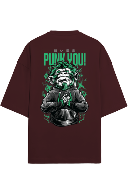 Punk you | Terry Oversized T-Shirt