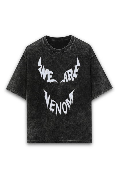 Venom | Acid-Washed Oversized T-Shirt