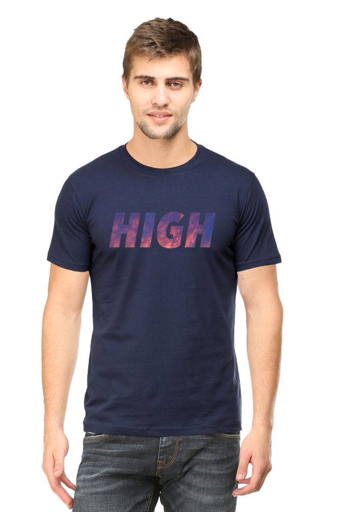 High | Round Neck | Half Sleeve T-Shirt