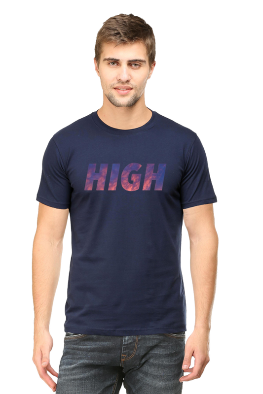 High | Round Neck | Half Sleeve T-Shirt